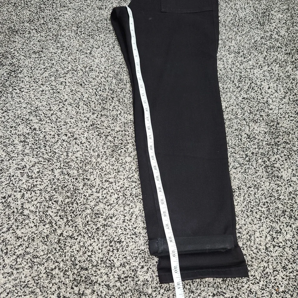 Judy Blue Black Double Cuff Jogger Pants Drawstring High Rise Size 11/30 Nwt - Picture 8 of 9